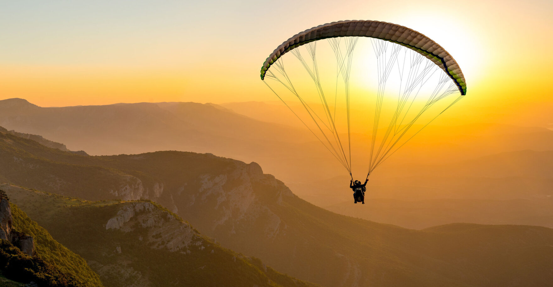 Paragliding-Passagierflüge