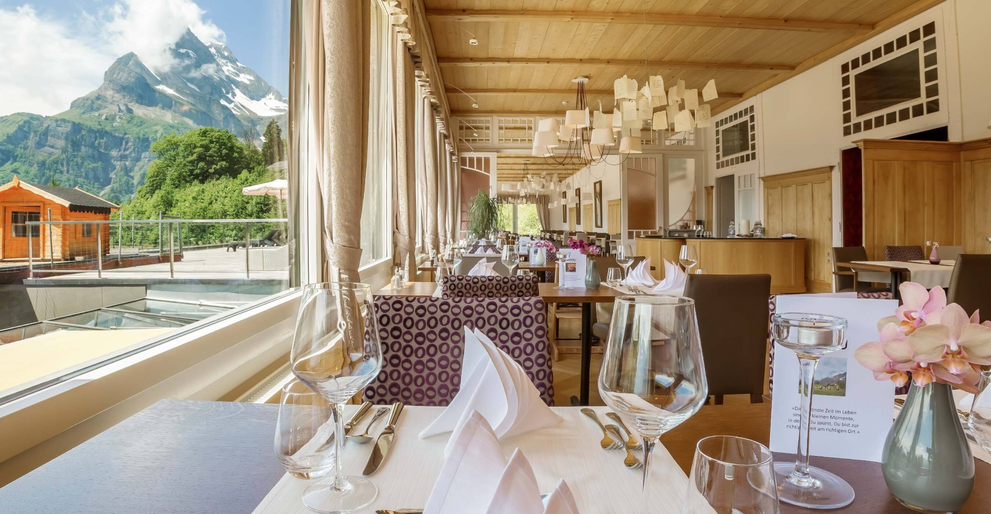 Abendessen maerchenhotel braunwald 03