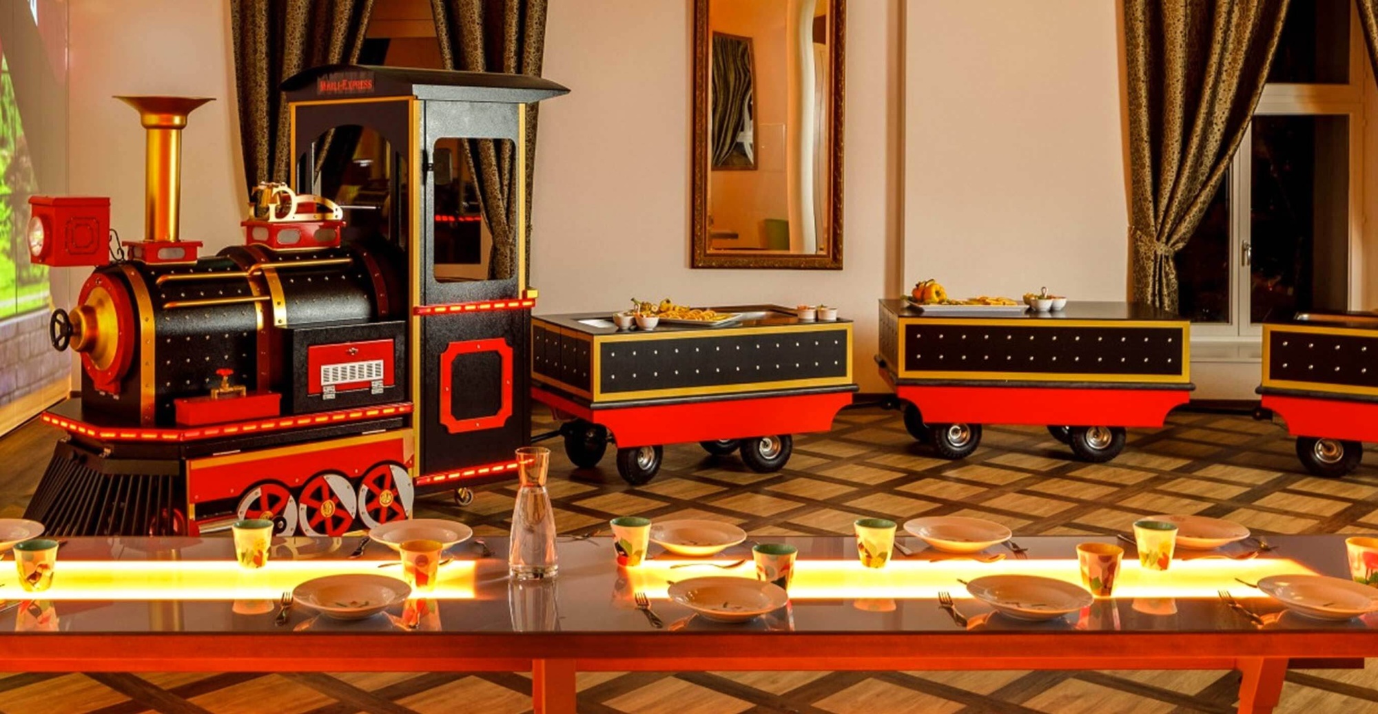 Emma im Saal für Könige