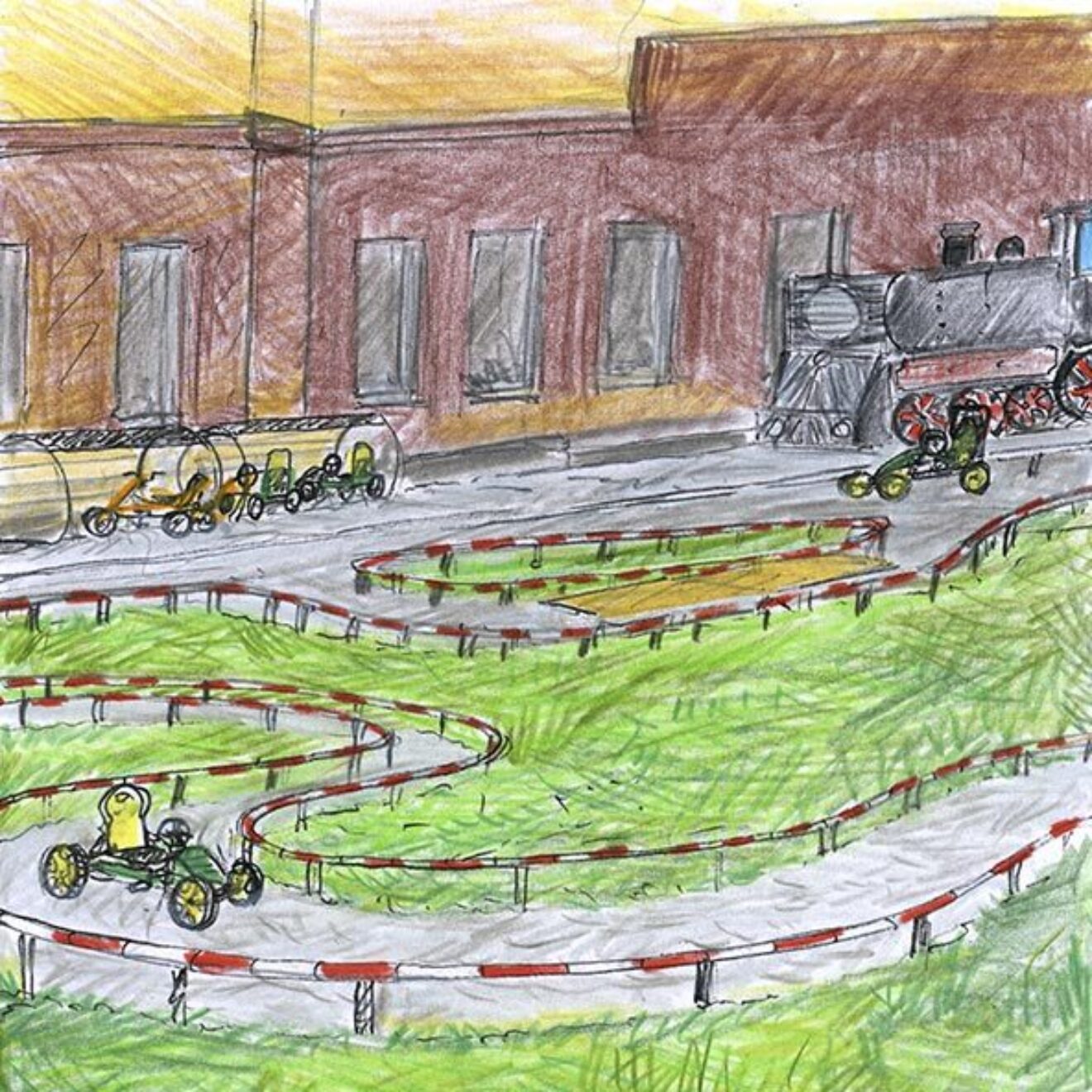 Gokart Anlage