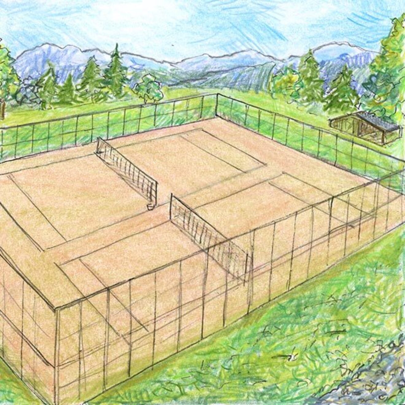 Tennisplätze