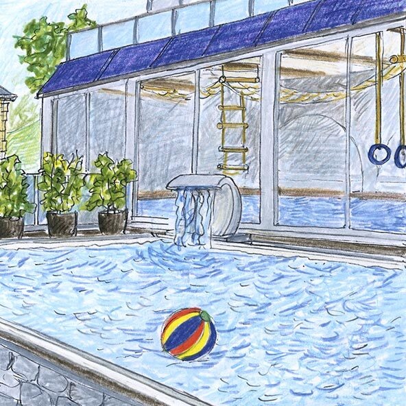 Erlebnis Bad mit Parcours