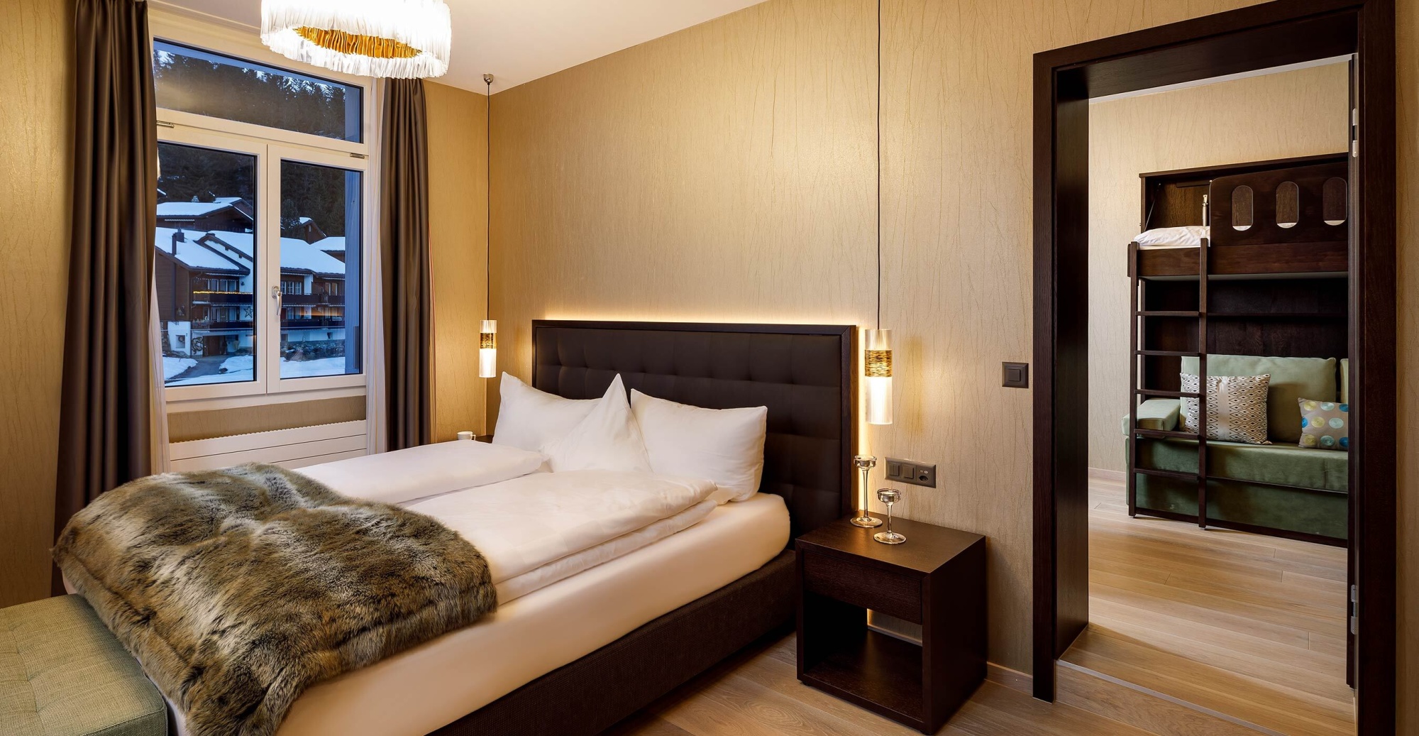 Familienzimmer «EICHHÖRNLI» | Nord-Blick