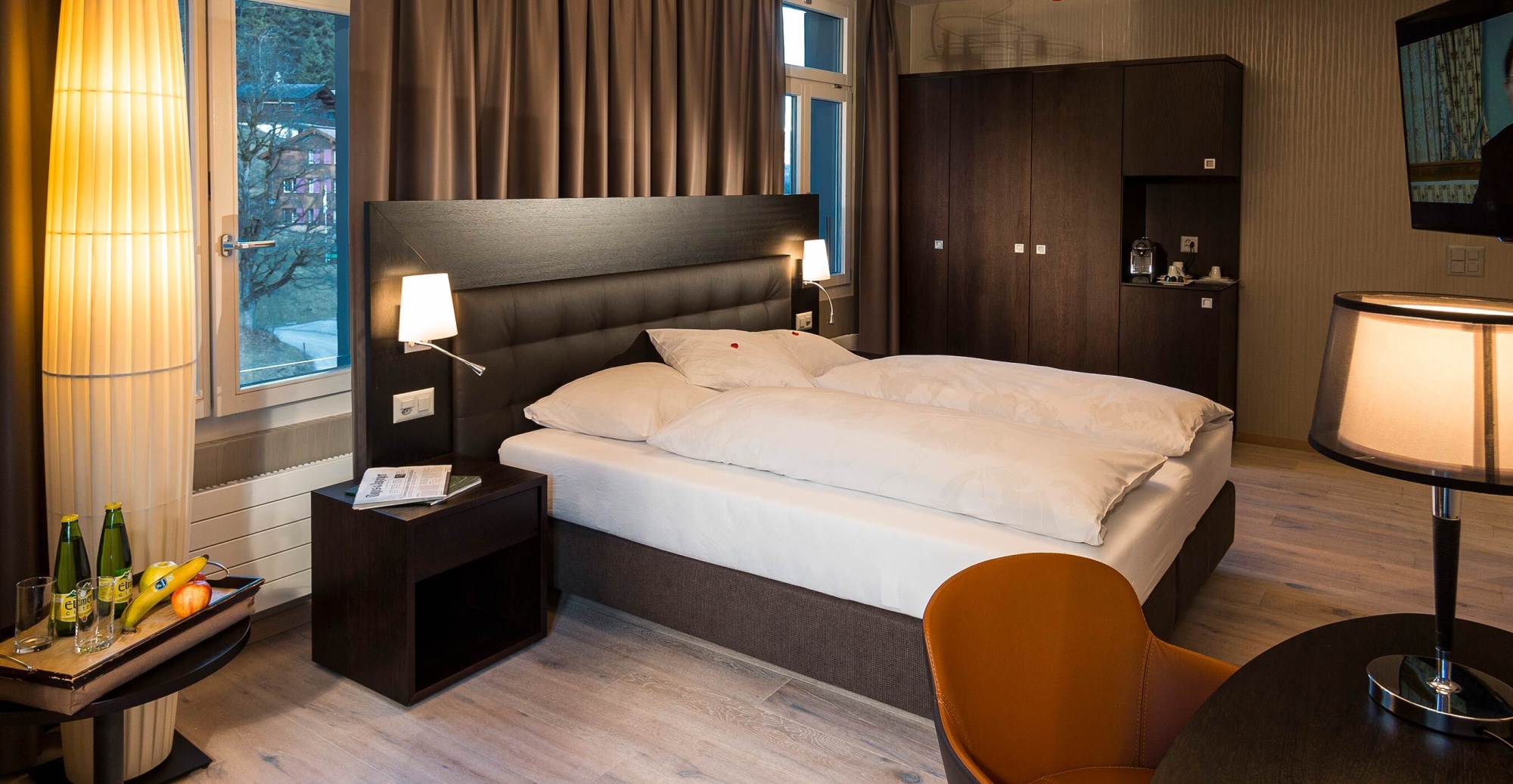 Familien-Suite «REH» | West-Blick, Balkon