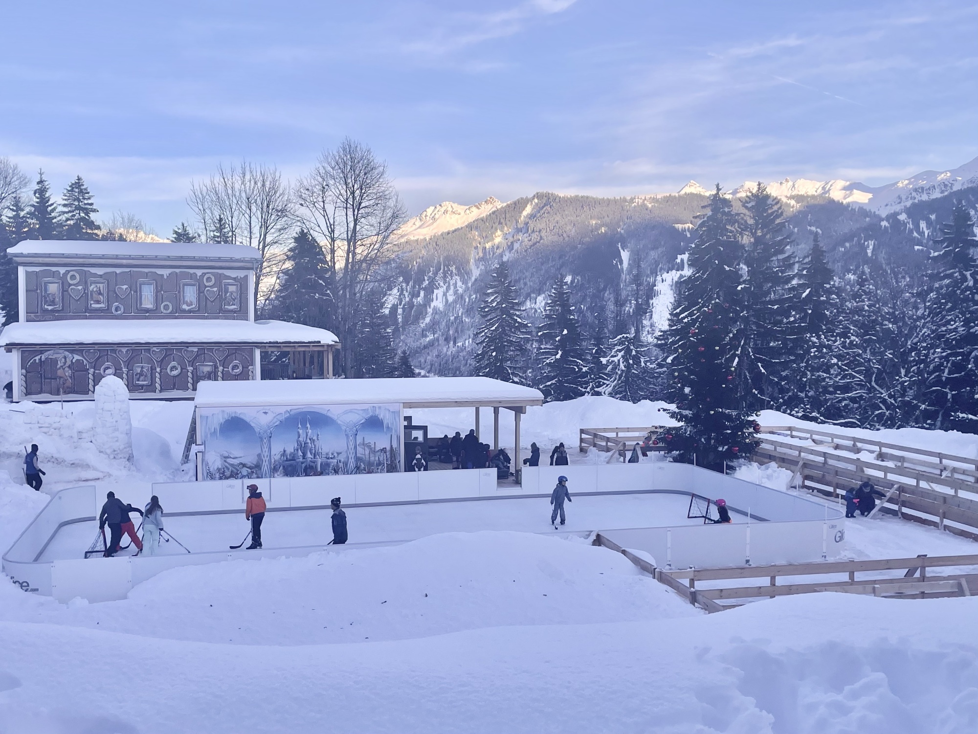 Schlittschuhfeld Anlage