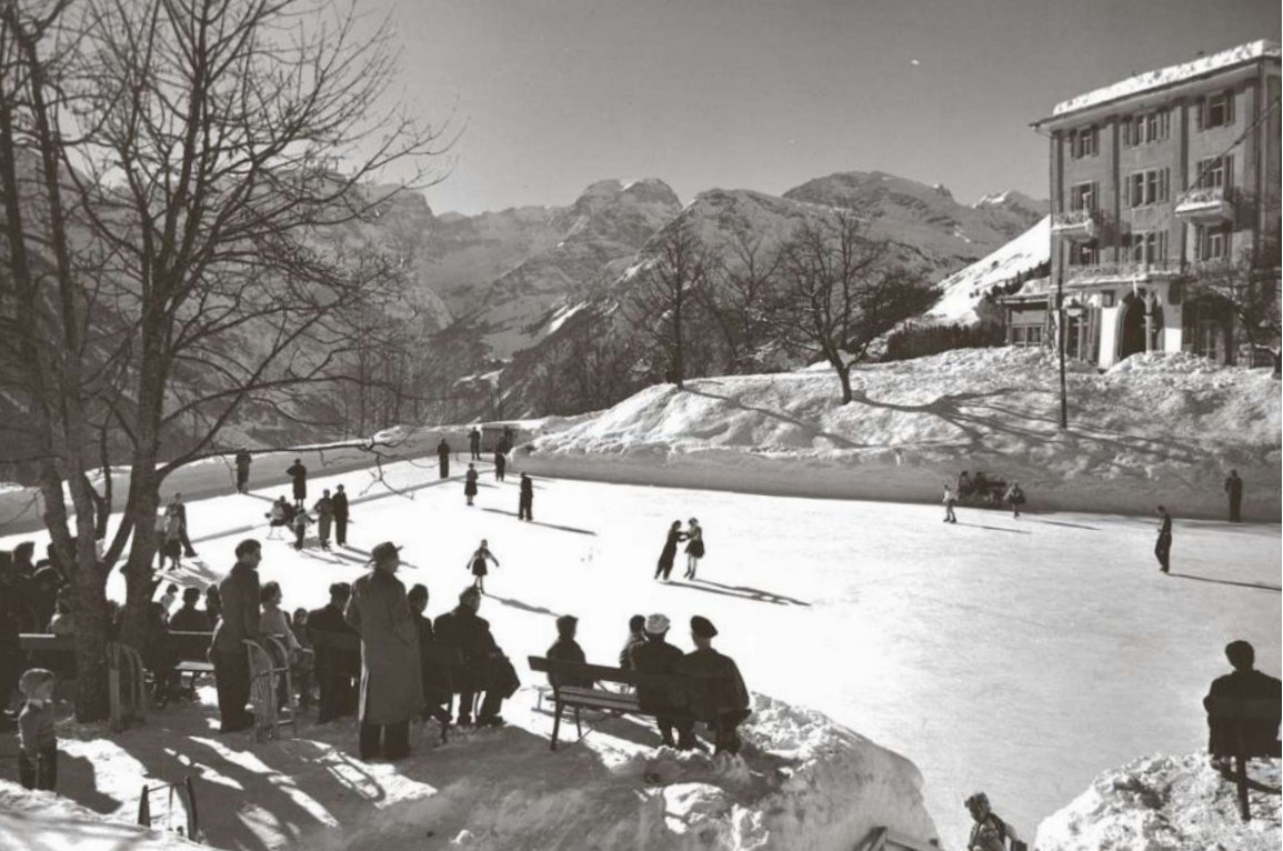 Ice Rink next to the Fairy Tale Hotel